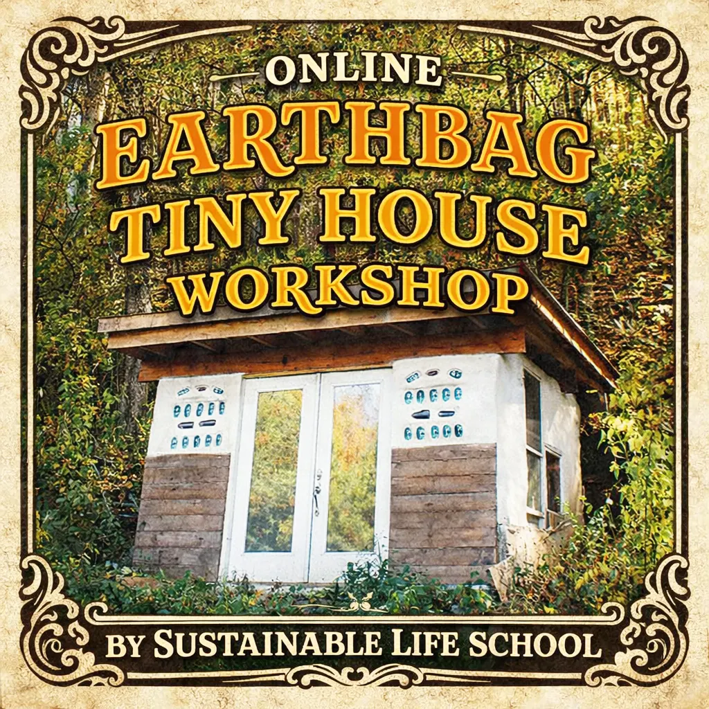 Online Earthbag Tiny House Course